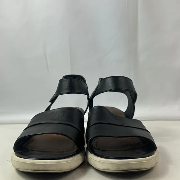 Euro Soft By Sofft Jena Black Leather Women's Wedge - Picture 8 of 13